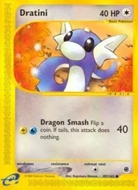 Dratini | 107/165 | Reverse Holofoil | Expedition Dratini | 107/165 | Reverse Holofoil | Expedition