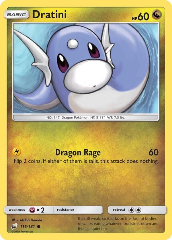 Dratini (116) 116/181 Normal SM – Team Up