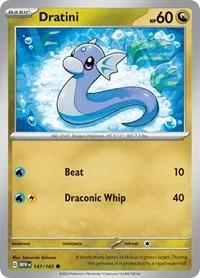 Dratini | 147/165 | Normal | SV: Scarlet & Violet 151
