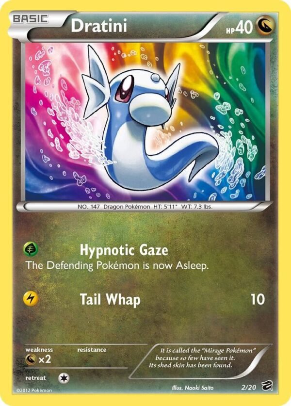 Dratini (2) 2/20 Holofoil Dragon Vault Dratini (2) 2/20 Holofoil Dragon Vault