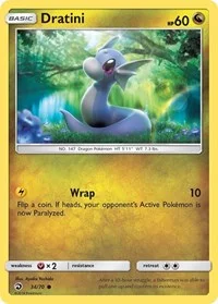 Dratini (34) | 34/70 | Reverse Holofoil | Dragon Majesty