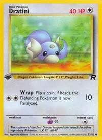 Dratini | 53/82 | 1st Edition | Team Rocket