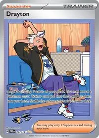 Drayton | 172/131 | Holofoil | SV: Prismatic Evolutions