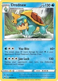 Drednaw | 061/202 | Reverse Holofoil | SWSH01: Sword & Shield Base Set