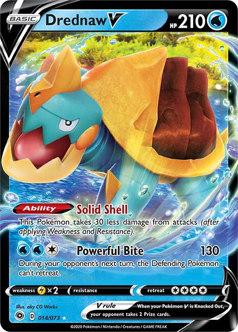 Drednaw V 14/73 Holofoil Champion’s Path