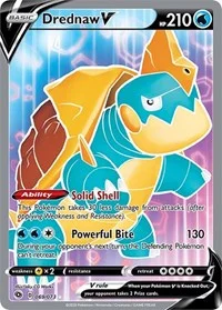 Drednaw V (Full Art) | 69/73 | Holofoil | Champion's Path