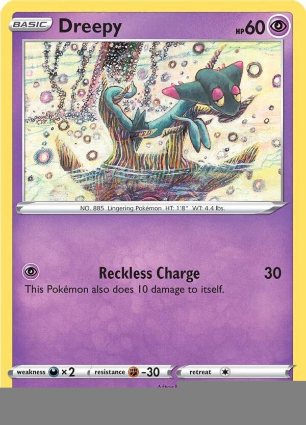 Dreepy 087/195 Normal SWSH12: Silver Tempest