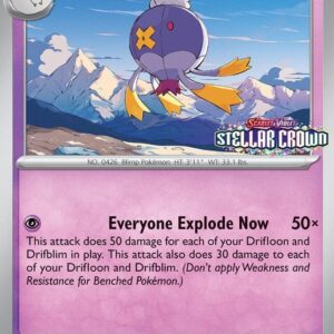 Drifblim 135 Holofoil SV: Scarlet & Violet Promo Cards Drifblim 135 Holofoil SV: Scarlet & Violet Promo Cards