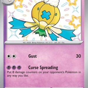 Drifblim 156/091 Holofoil SV: Paldean Fates Drifblim 156/091 Holofoil SV: Paldean Fates