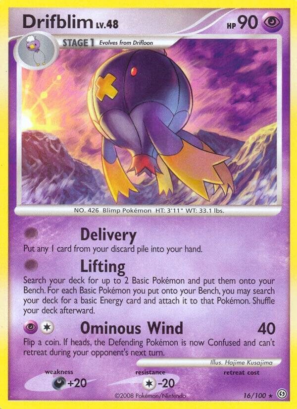Drifblim 16/100 Normal Stormfront Drifblim 16/100 Normal Stormfront