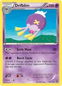 Drifblim | 47/114 | Reverse Holofoil | XY - Steam Siege