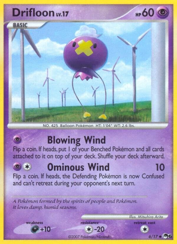 Drifloon 006/017 Normal POP Series 6
