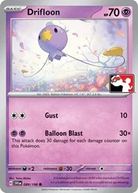 Drifloon | 089/198 | Holofoil | Prize Pack Series Cards