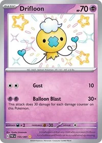 Drifloon | 155/091 | Holofoil | SV: Paldean Fates