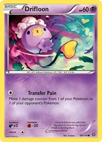Drifloon | 46/114 | Reverse Holofoil | XY - Steam Siege