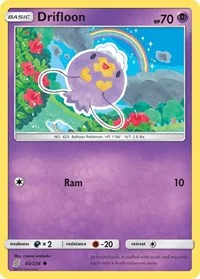 Drifloon | 80/236 | Reverse Holofoil | SM - Unified Minds