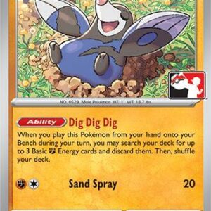 Drilbur 085/162 Holofoil Prize Pack Series Cards