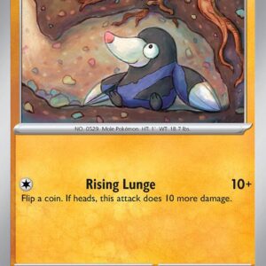 Drilbur 111/197 Reverse Holofoil SV03: Obsidian Flames