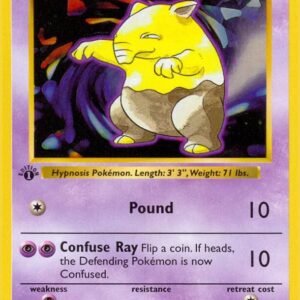 Drowzee 049/102 1st Edition Base Set (Shadowless)