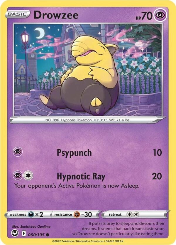 Drowzee 060/195 Normal SWSH12: Silver Tempest
