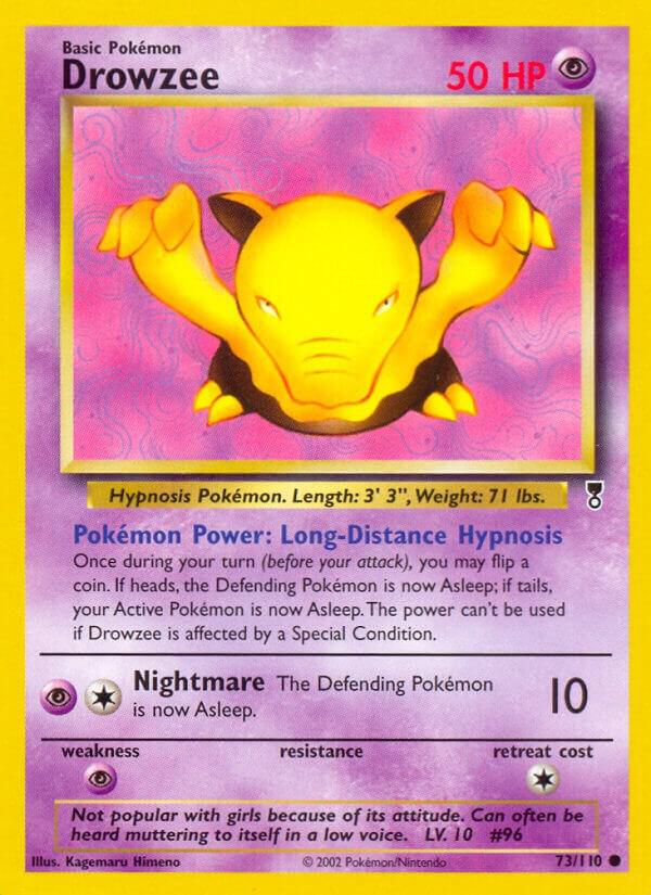 Drowzee 073/110 Reverse Holofoil Legendary Collection