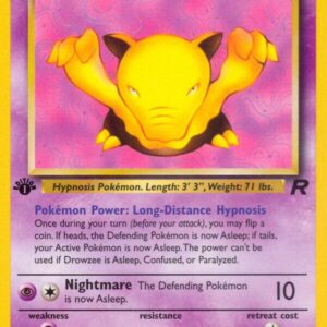Drowzee 54/82 1st Edition Team Rocket Drowzee 54/82 1st Edition Team Rocket