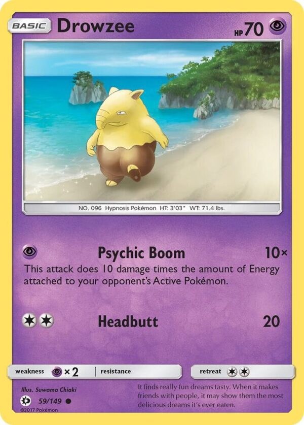 Drowzee 59/149 Normal SM Base Set