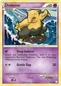 Drowzee | 62/123 | Reverse Holofoil | HeartGold SoulSilver