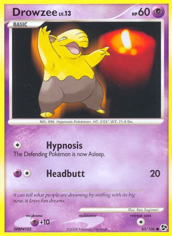Drowzee 65/106 Reverse Holofoil Great Encounters