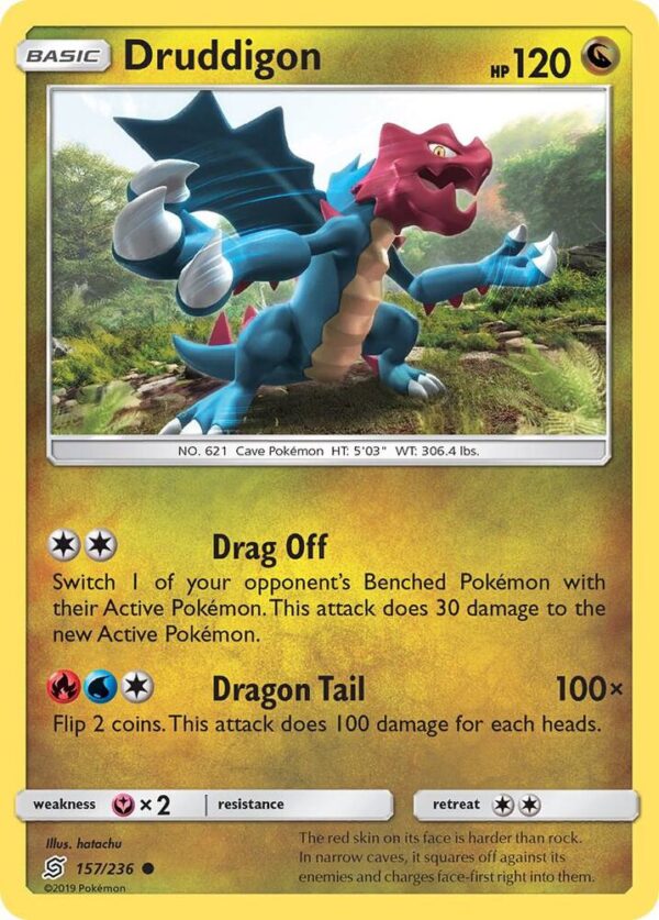 Druddigon 157/236 Normal SM – Unified Minds