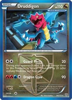 Druddigon 94/135 (BW Plasma Storm) 094/135 Holofoil Deck Exclusives Druddigon 94/135 (BW Plasma Storm) 094/135 Holofoil Deck Exclusives