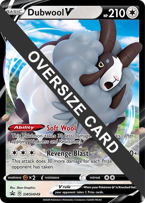 Dubwool V SWSH049 Holofoil Jumbo Cards