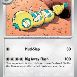 Dudunsparce 157/193 Reverse Holofoil SV02: Paldea Evolved Dudunsparce 157/193 Reverse Holofoil SV02: Paldea Evolved