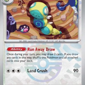 Dudunsparce (Master Ball Pattern) 080/131 Holofoil SV: Prismatic Evolutions Dudunsparce (Master Ball Pattern) 080/131 Holofoil SV: Prismatic Evolutions