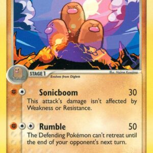 Dugtrio 22/112 Reverse Holofoil FireRed & LeafGreen