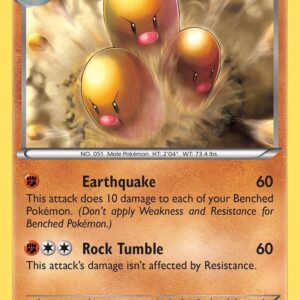 Dugtrio 39/83 Reverse Holofoil Generations