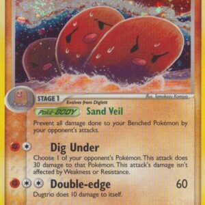 Dugtrio 5/100 Reverse Holofoil Crystal Guardians Dugtrio 5/100 Reverse Holofoil Crystal Guardians