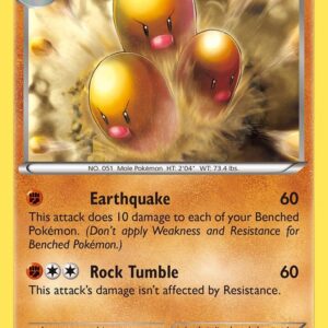 Dugtrio 59/146 Normal XY Base Set Dugtrio 59/146 Normal XY Base Set