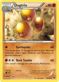 Dugtrio | 59/146 | Normal | XY Base Set