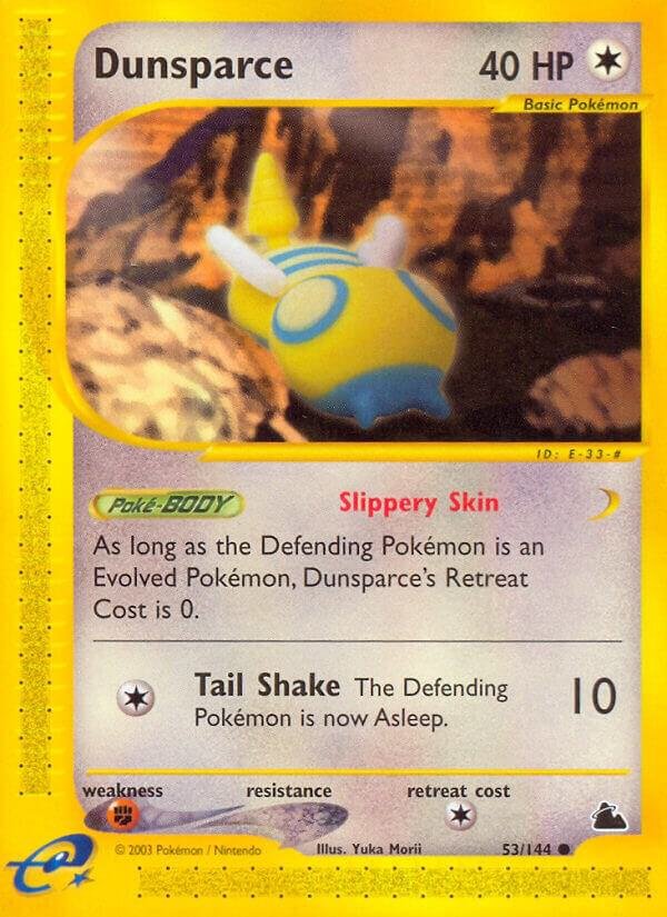 Dunsparce 053/144 Reverse Holofoil Skyridge Dunsparce 053/144 Reverse Holofoil Skyridge