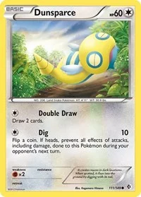 Dunsparce | 111/149 | Reverse Holofoil | Boundaries Crossed