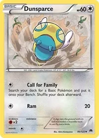 Dunsparce | 90/122 | Reverse Holofoil | XY - BREAKpoint