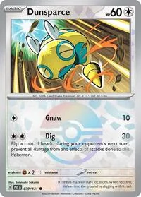 Dunsparce (Poke Ball Pattern) | 079/131 | Holofoil | SV: Prismatic Evolutions