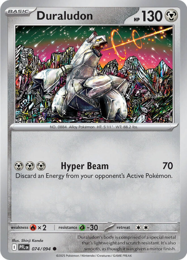 Duraludon 074/094 Normal ME02: Phantasmal Flames