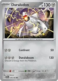 Duraludon | 129/191 | Normal | SV08: Surging Sparks Duraludon | 129/191 | Normal | SV08: Surging Sparks