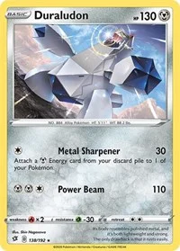 Duraludon | 138/192 | Reverse Holofoil | SWSH02: Rebel Clash