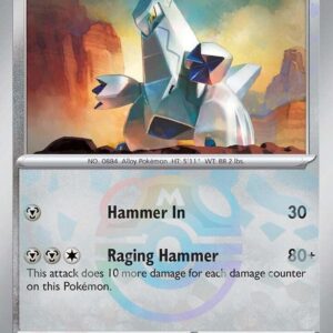 Duraludon (Master Ball Pattern) 069/131 Holofoil SV: Prismatic Evolutions Duraludon (Master Ball Pattern) 069/131 Holofoil SV: Prismatic Evolutions