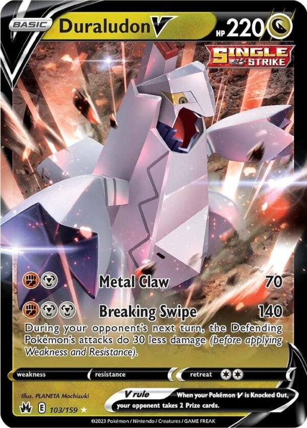 Duraludon V 103/159 Holofoil Crown Zenith