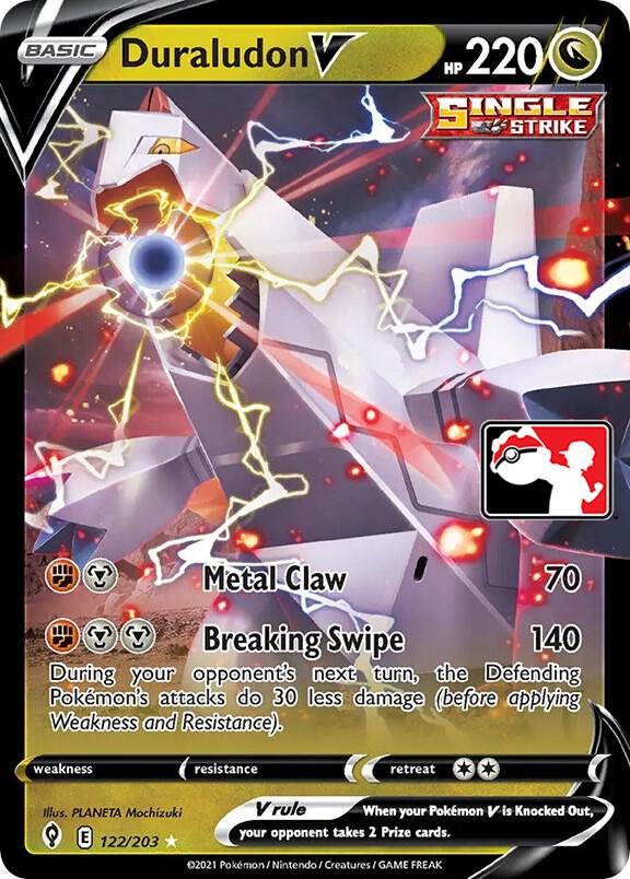 Duraludon V 122/203 Holofoil Prize Pack Series Cards