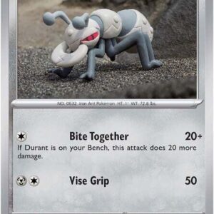 Durant 070/086 Reverse Holofoil SV: White Flare Durant 070/086 Reverse Holofoil SV: White Flare